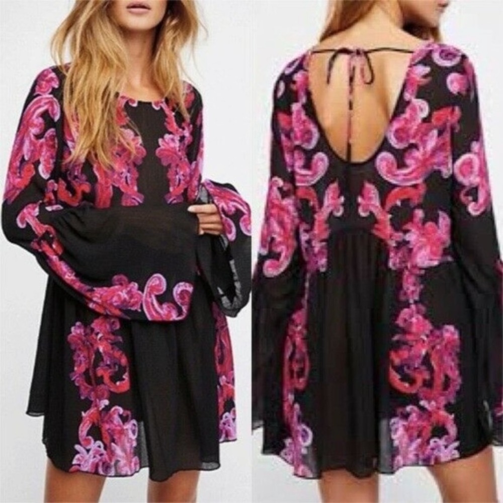 Anthro Intimately Free People Symphony Tunic Dress